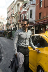 Black Casual Shirt FS-CS-KNIT-D03